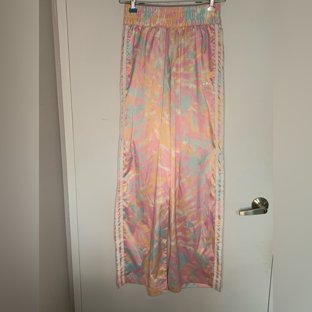 Adidas Satin Flare Pant - Picture 8 of 12